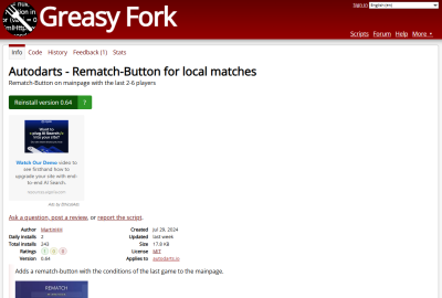 Rematch-Button