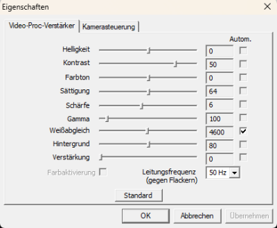 Einstell Auslieferung1